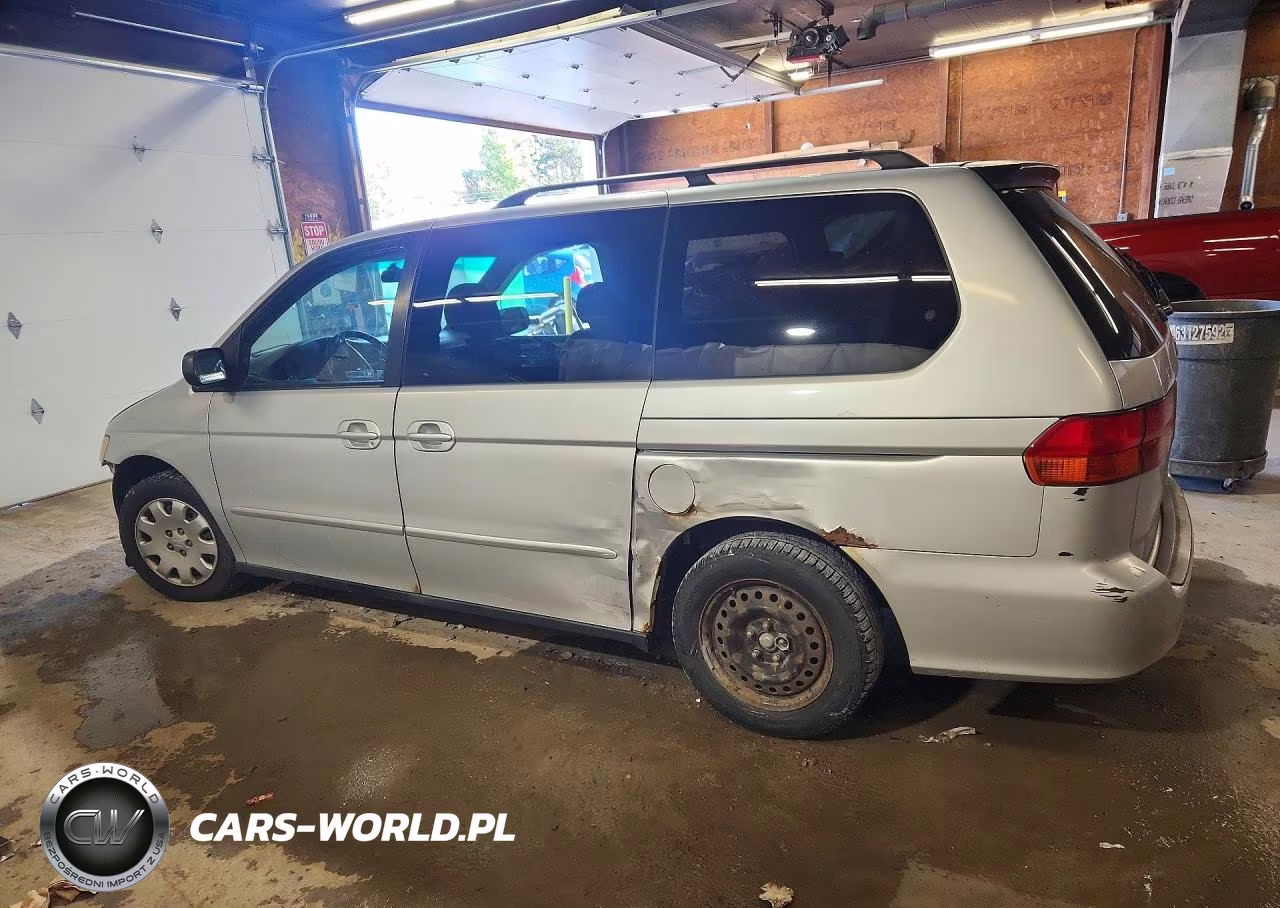 2001 Honda Odyssey Ex VIN:2HKRL18671H595365 - 2