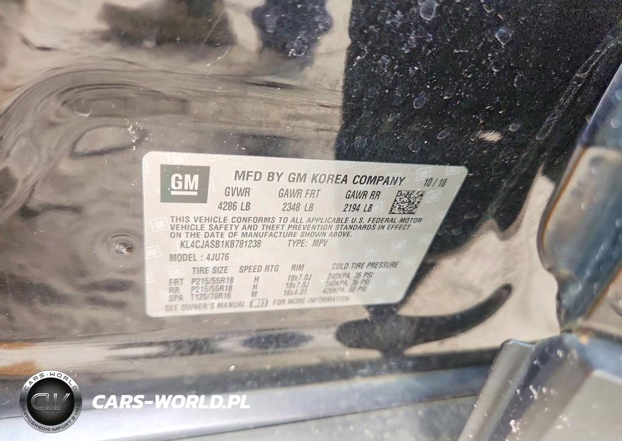 2019 Buick Encore Preferred VIN:KL4CJASB1KB781238 - 13