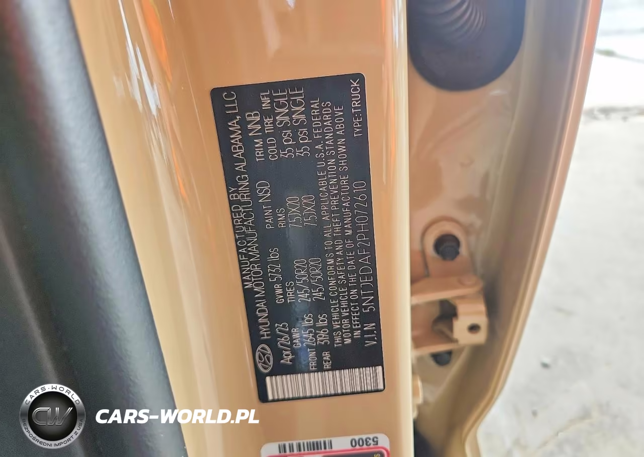 2023 Hyundai Santa Cruz Limited VIN:5NTJEDAF2PH072610 - 12