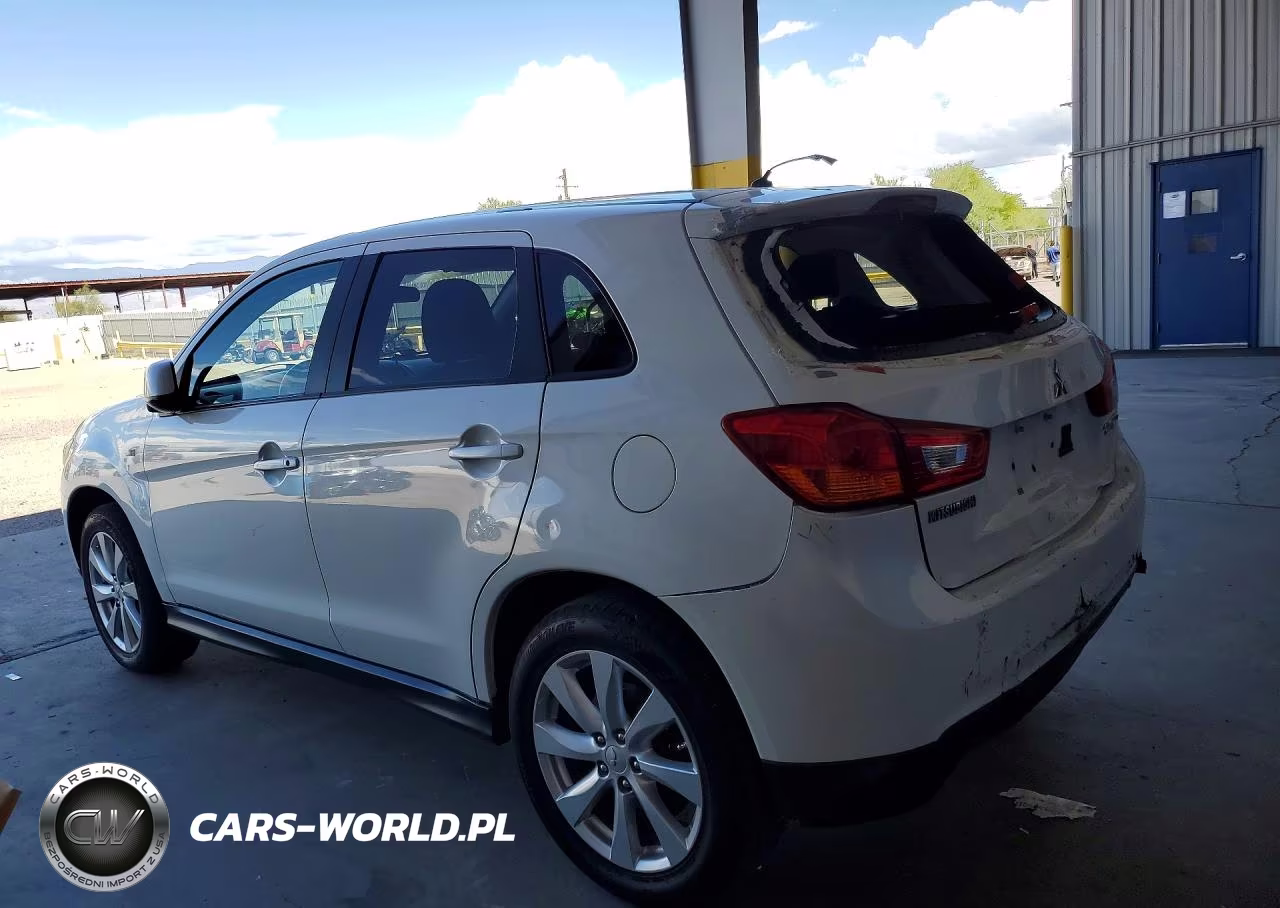 2014 Mitsubishi Outlander Sport Es VIN:4A4AP3AU9EE025890 - 2