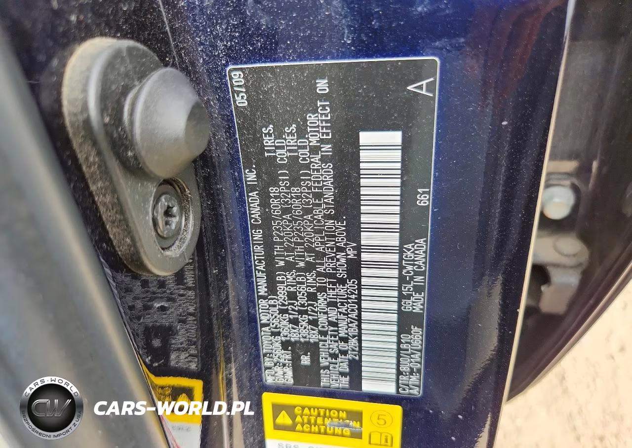 2010 Lexus Rx 350 VIN:2T2BK1BA7AC014205 - 12