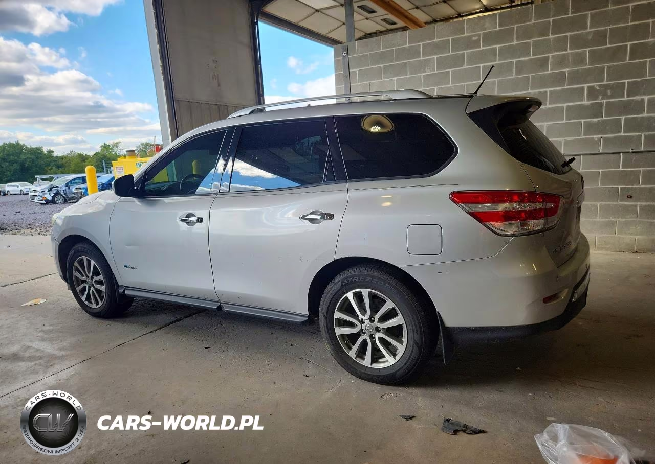 2014 Nissan Pathfinder Sv Hybrid VIN:5N1CR2MM1EC636732 - 2