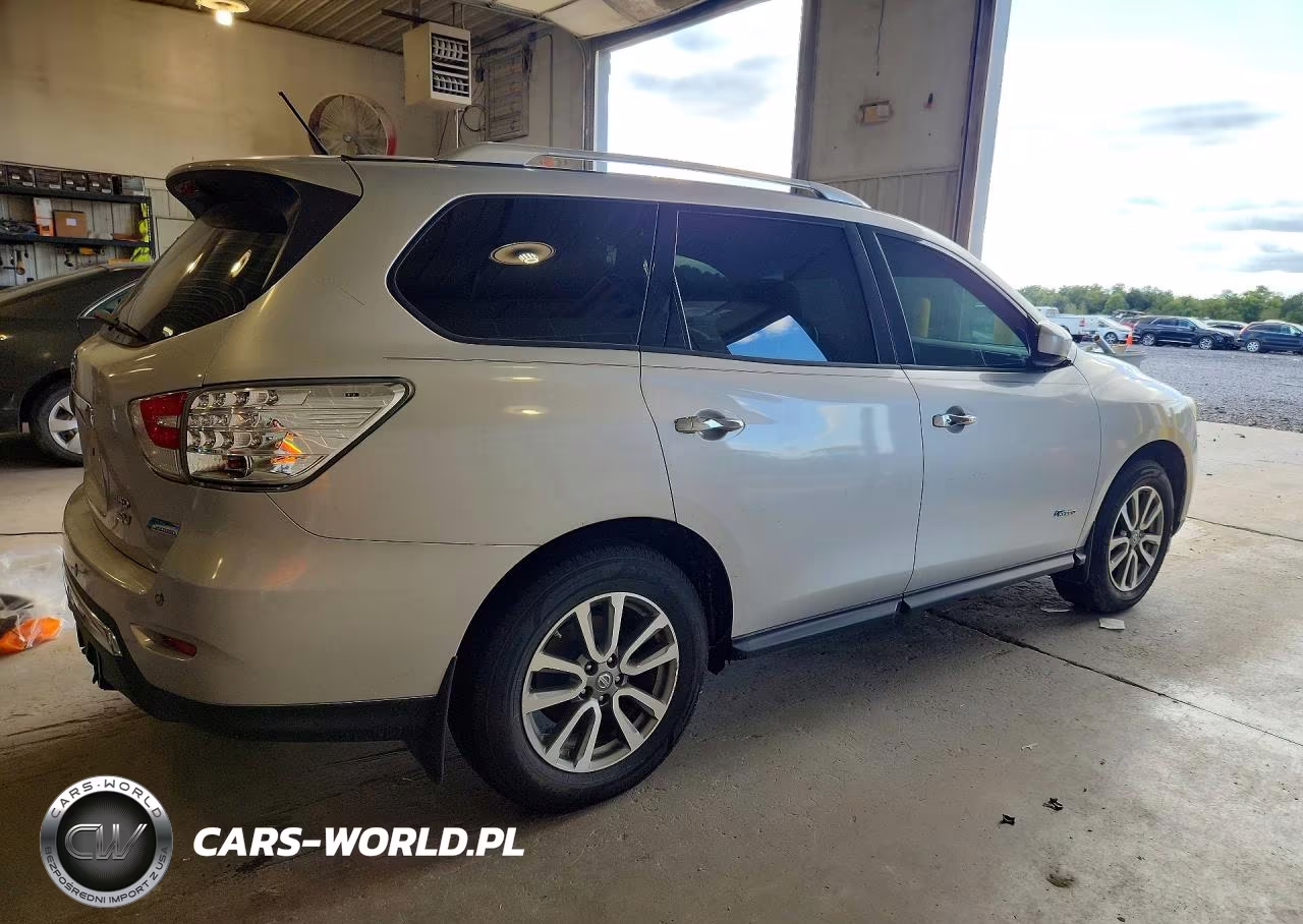 2014 Nissan Pathfinder Sv Hybrid VIN:5N1CR2MM1EC636732 - 3