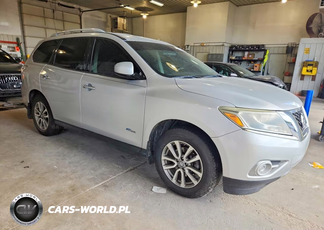 2014 Nissan Pathfinder Sv Hybrid VIN:5N1CR2MM1EC636732 - 4