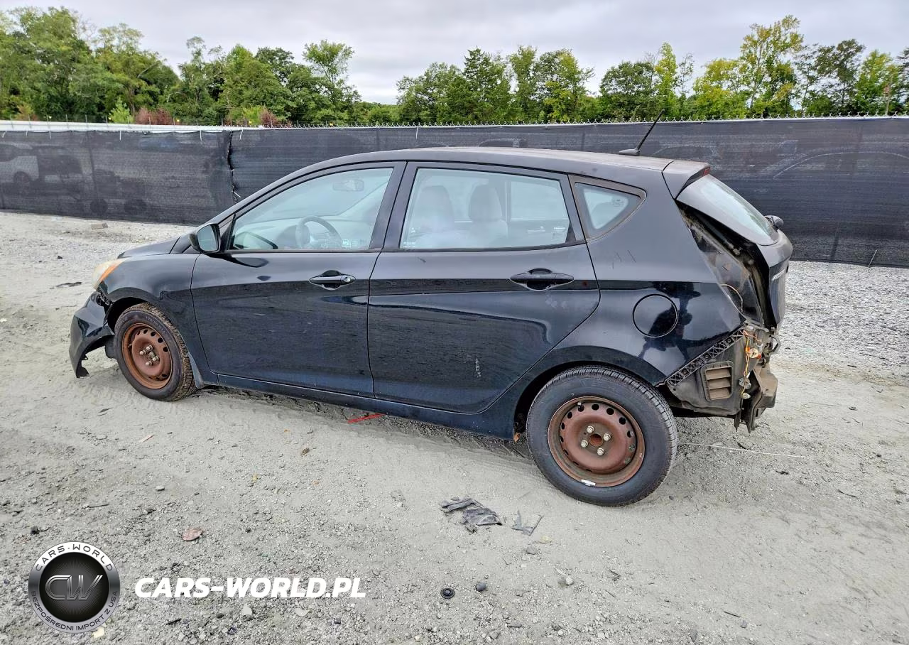 2013 Hyundai Accent Gs VIN:KMHCT5AE5DU109608 - 2