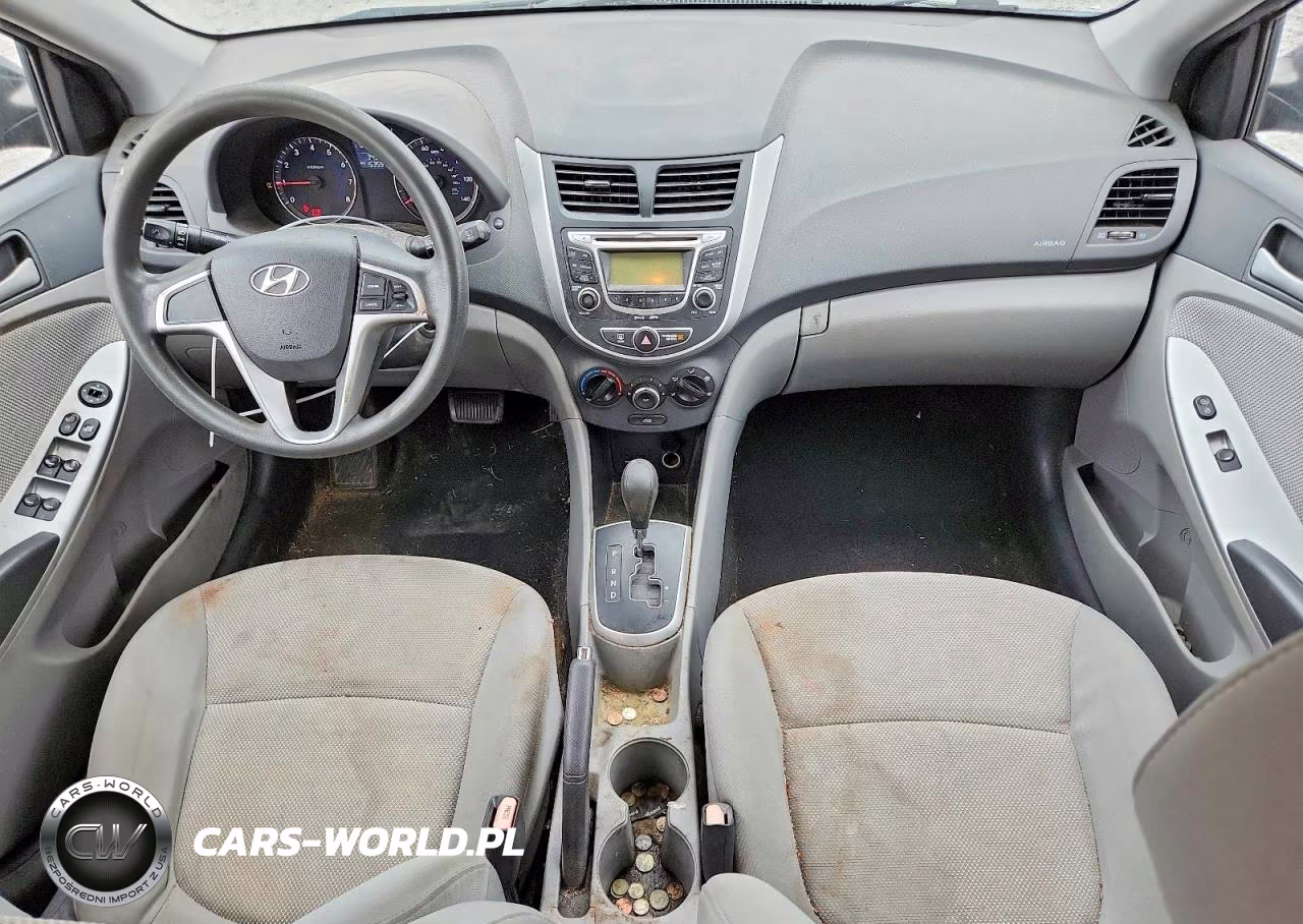 2013 Hyundai Accent Gs VIN:KMHCT5AE5DU109608 - 8