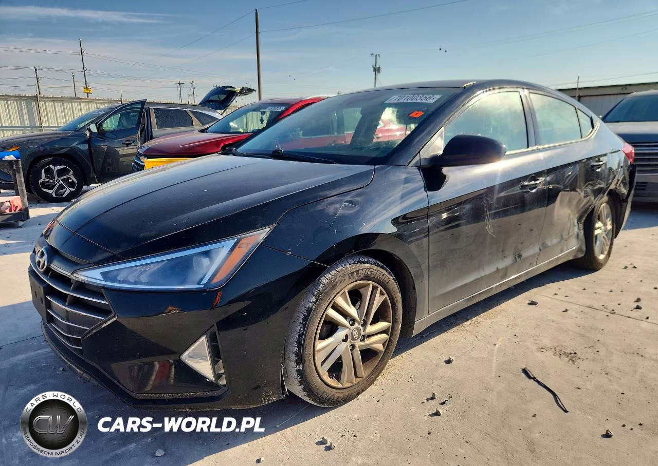 2020 Hyundai Elantra Sel VIN:5NPD84LF4LH554036 - 1
