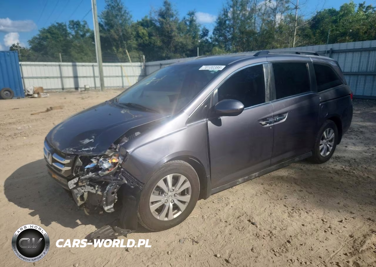 2016 Honda Odyssey Exl VIN:5FNRL5H69GB024507 - 1