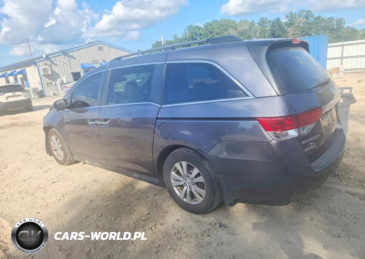2016 Honda Odyssey Exl VIN:5FNRL5H69GB024507 - 2