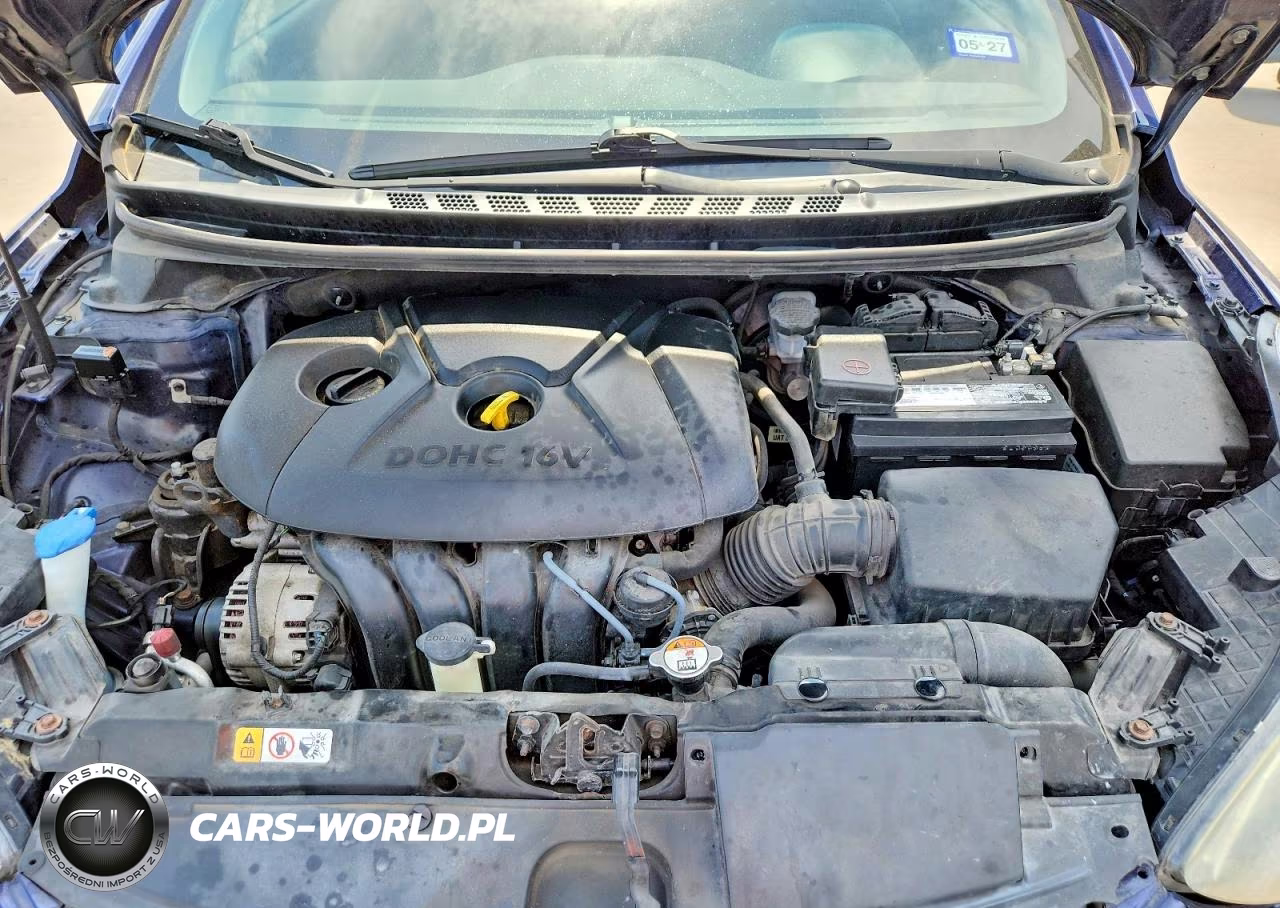 2013 Hyundai Elantra Gls VIN:5NPDH4AE3DH344460 - 11