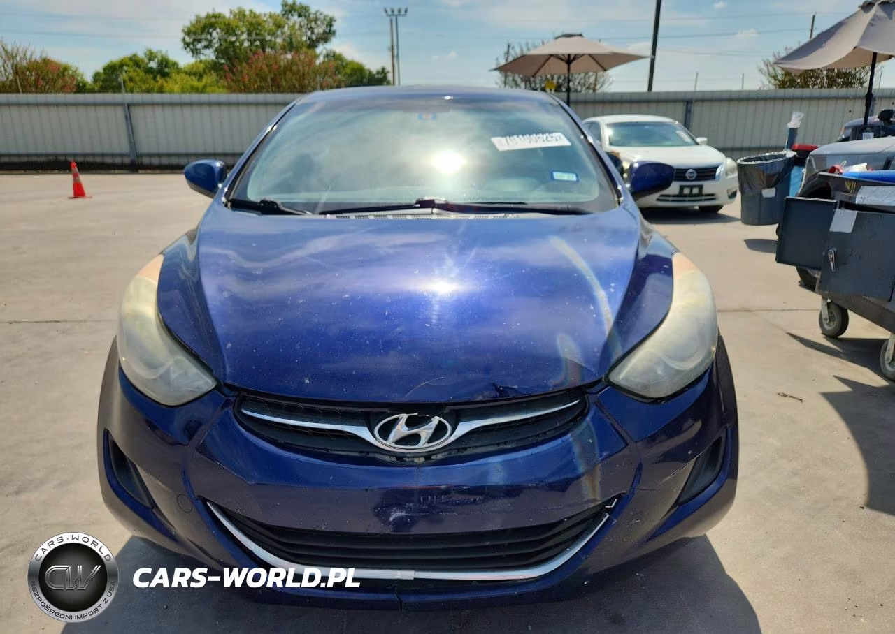 2013 Hyundai Elantra Gls VIN:5NPDH4AE3DH344460 - 5