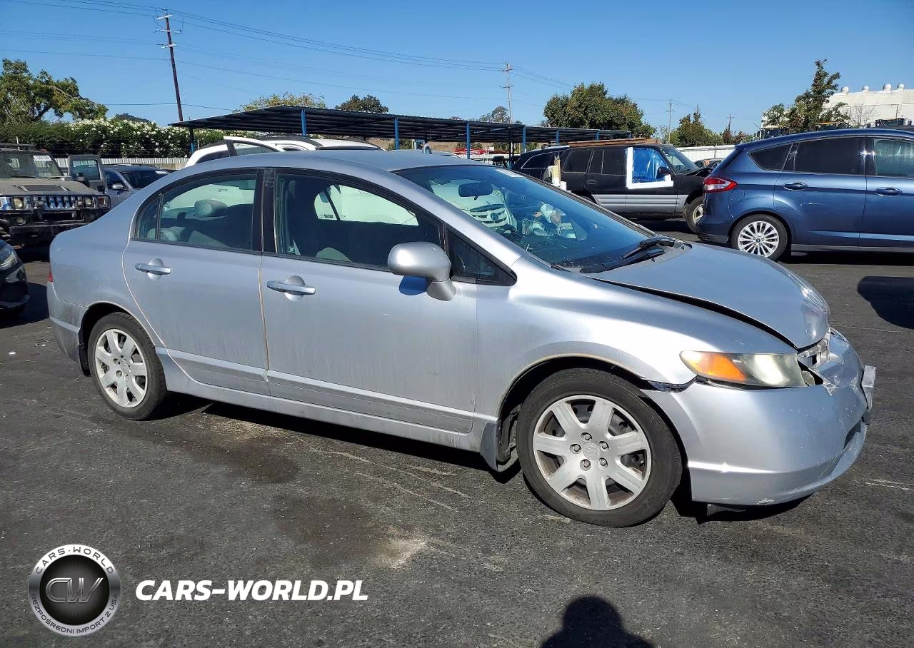 2007 Honda Civic Lx VIN:2HGFA16597H303365 - 4