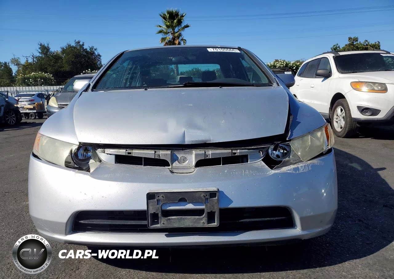 2007 Honda Civic Lx VIN:2HGFA16597H303365 - 5