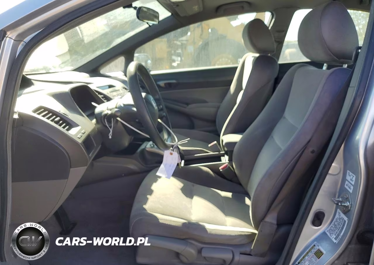 2007 Honda Civic Lx VIN:2HGFA16597H303365 - 7