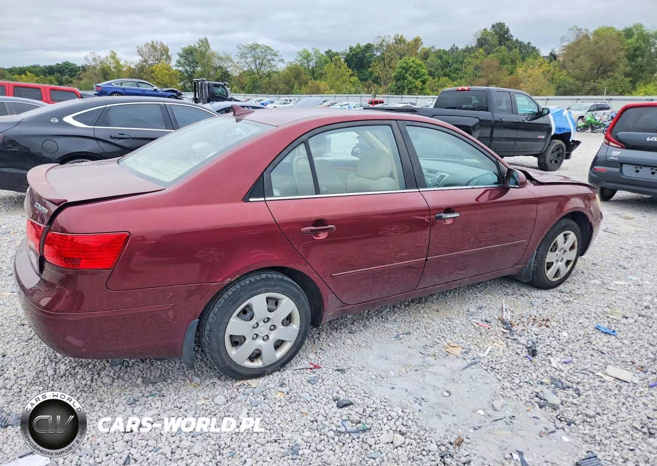 2009 Hyundai Sonata Gls VIN:5NPET46C79H512246 - 3