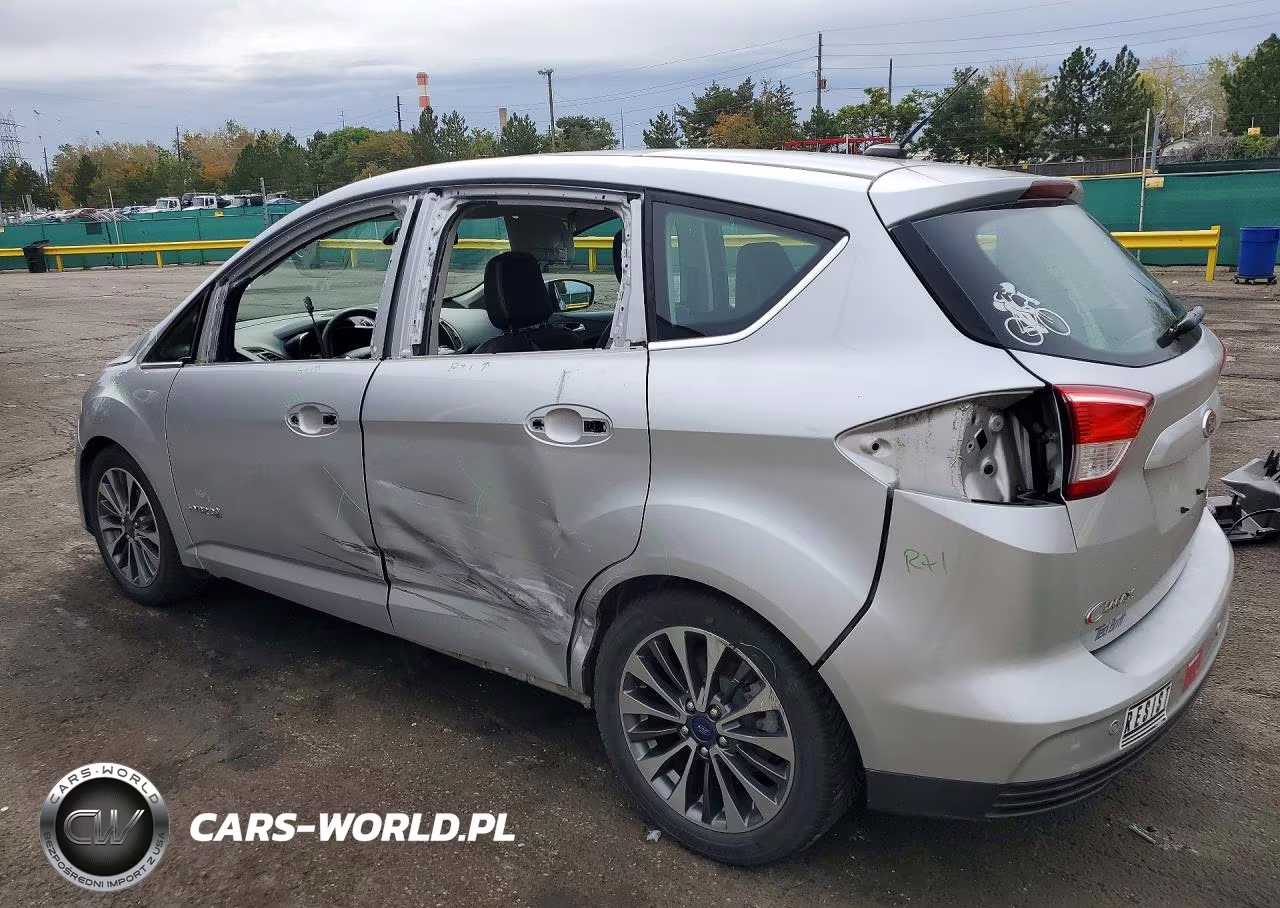 2018 Ford C-Max Titanium VIN:1FADP5DU7JL101260 - 2