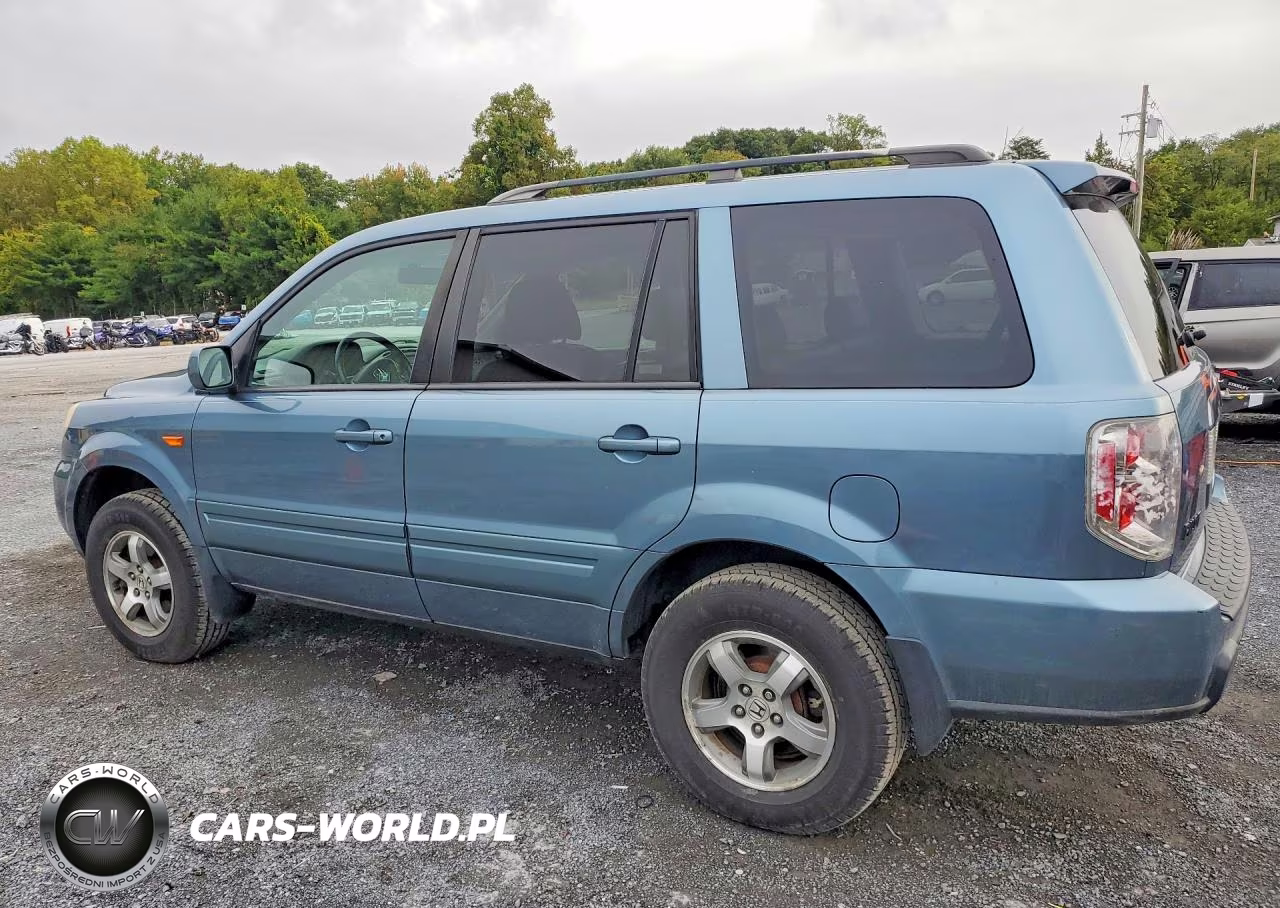 2007 Honda Pilot Exl VIN:5FNYF18557B008789 - 2