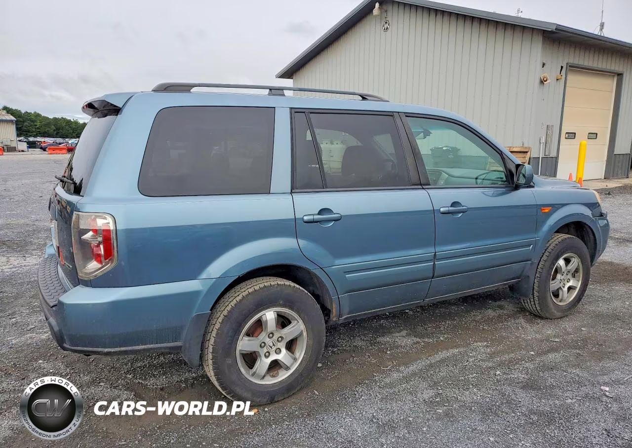 2007 Honda Pilot Exl VIN:5FNYF18557B008789 - 3