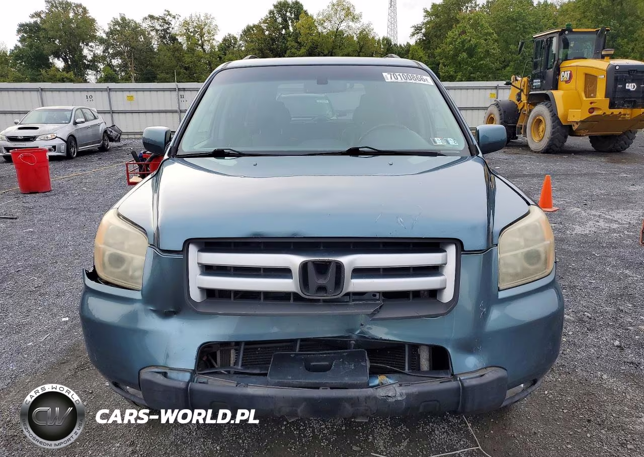 2007 Honda Pilot Exl VIN:5FNYF18557B008789 - 5
