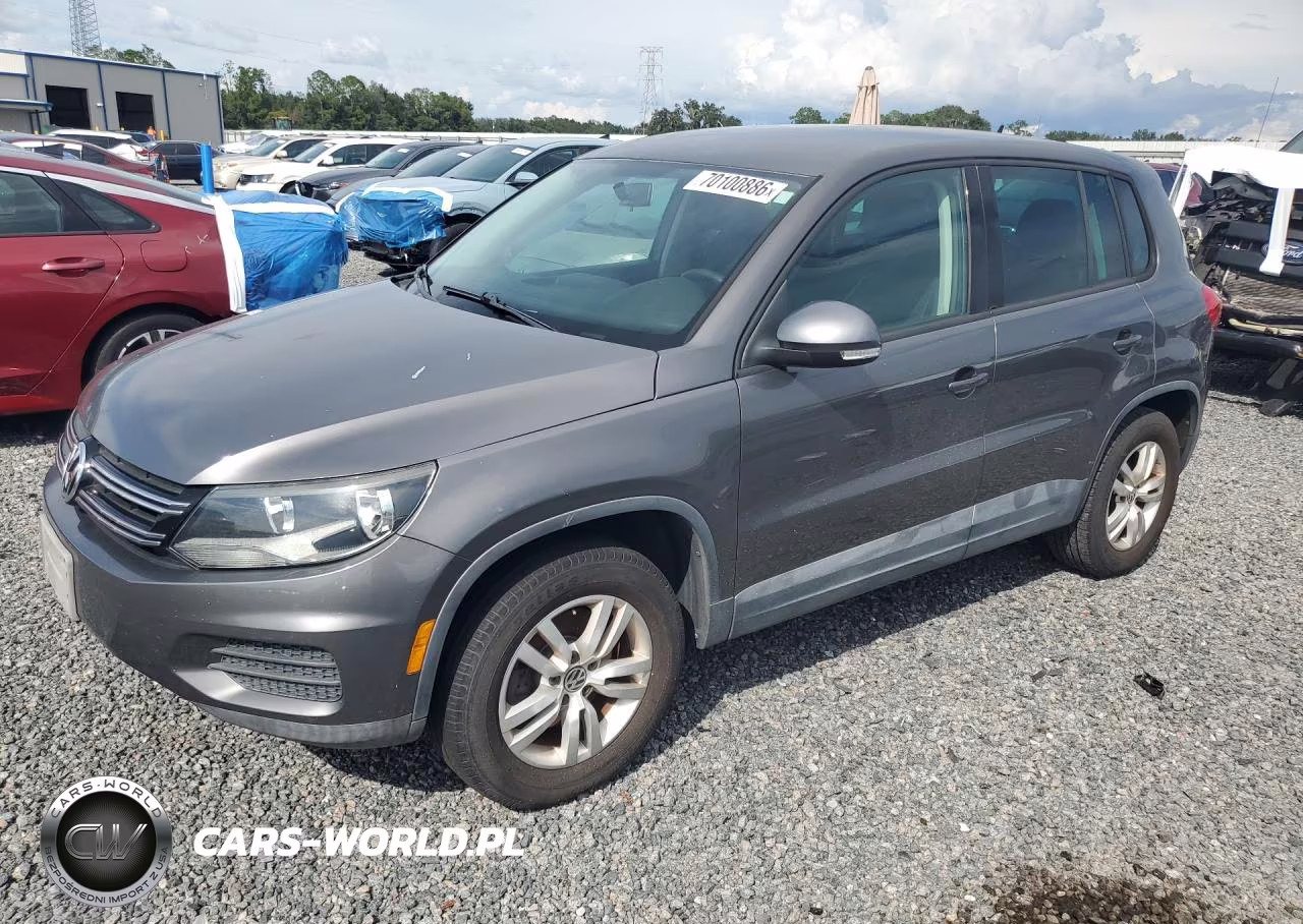 2012 Volkswagen Tiguan S VIN:WVGAV7AX6CW006246 - 1