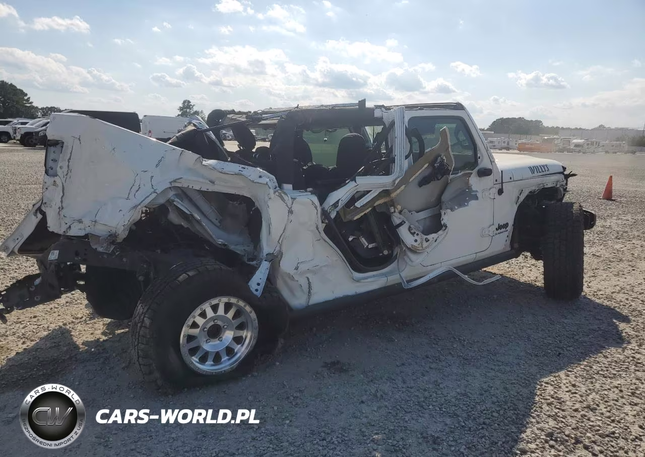 2021 Jeep Gladiator Sport VIN:1C6HJTAG8ML562852 - 3