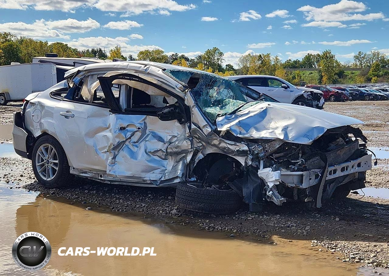 2017 Ford Focus Se VIN:1FADP3F24HL315584 - 4