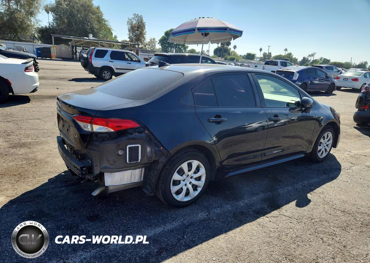 2021 Toyota Corolla Le VIN:JTDEPMAE7MJ155034 - 3