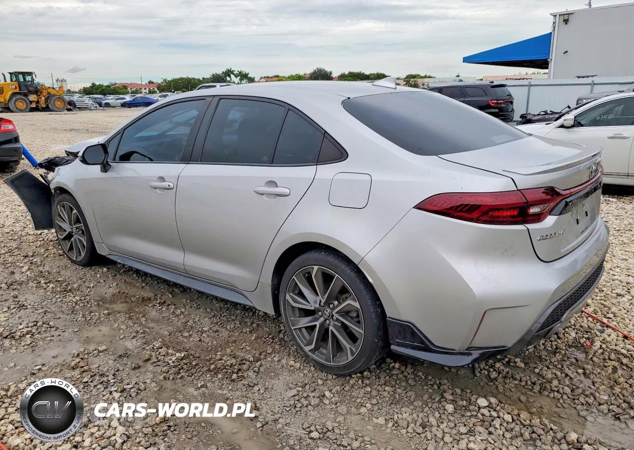 2021 Toyota Corolla Se VIN:5YFS4MCE8MP081420 - 2