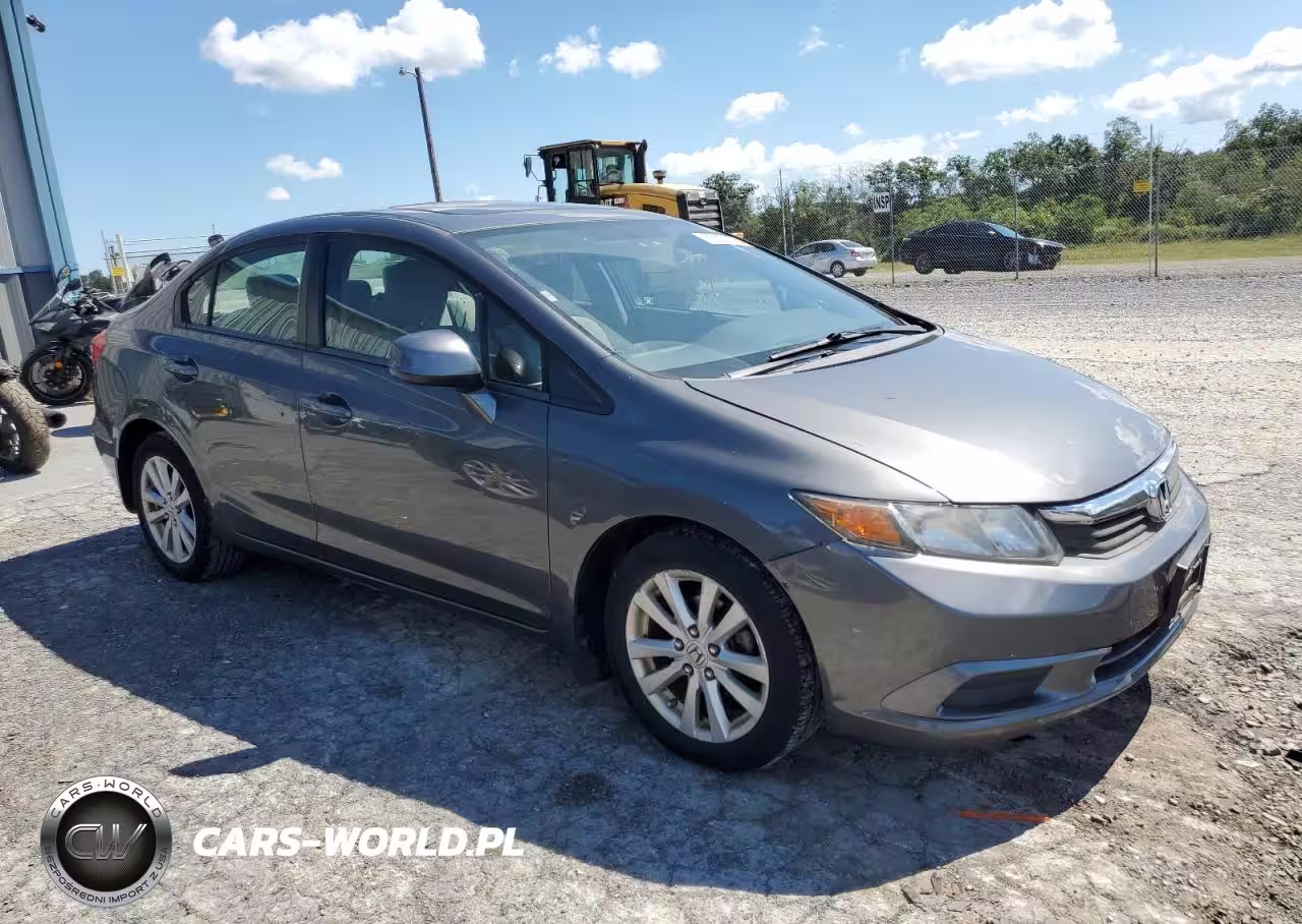 2012 Honda Civic Ex VIN:19XFB2F89CE368637 - 4