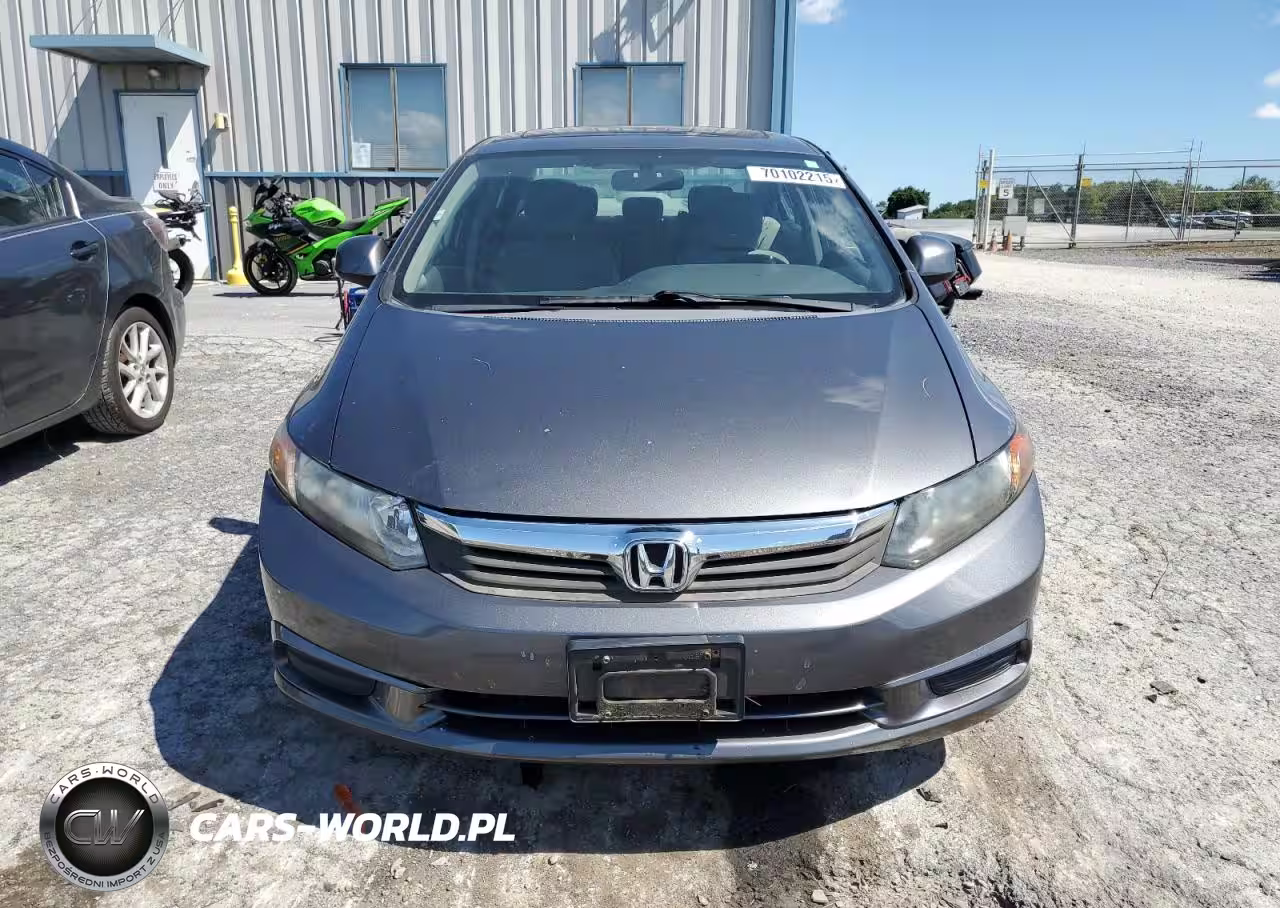 2012 Honda Civic Ex VIN:19XFB2F89CE368637 - 5