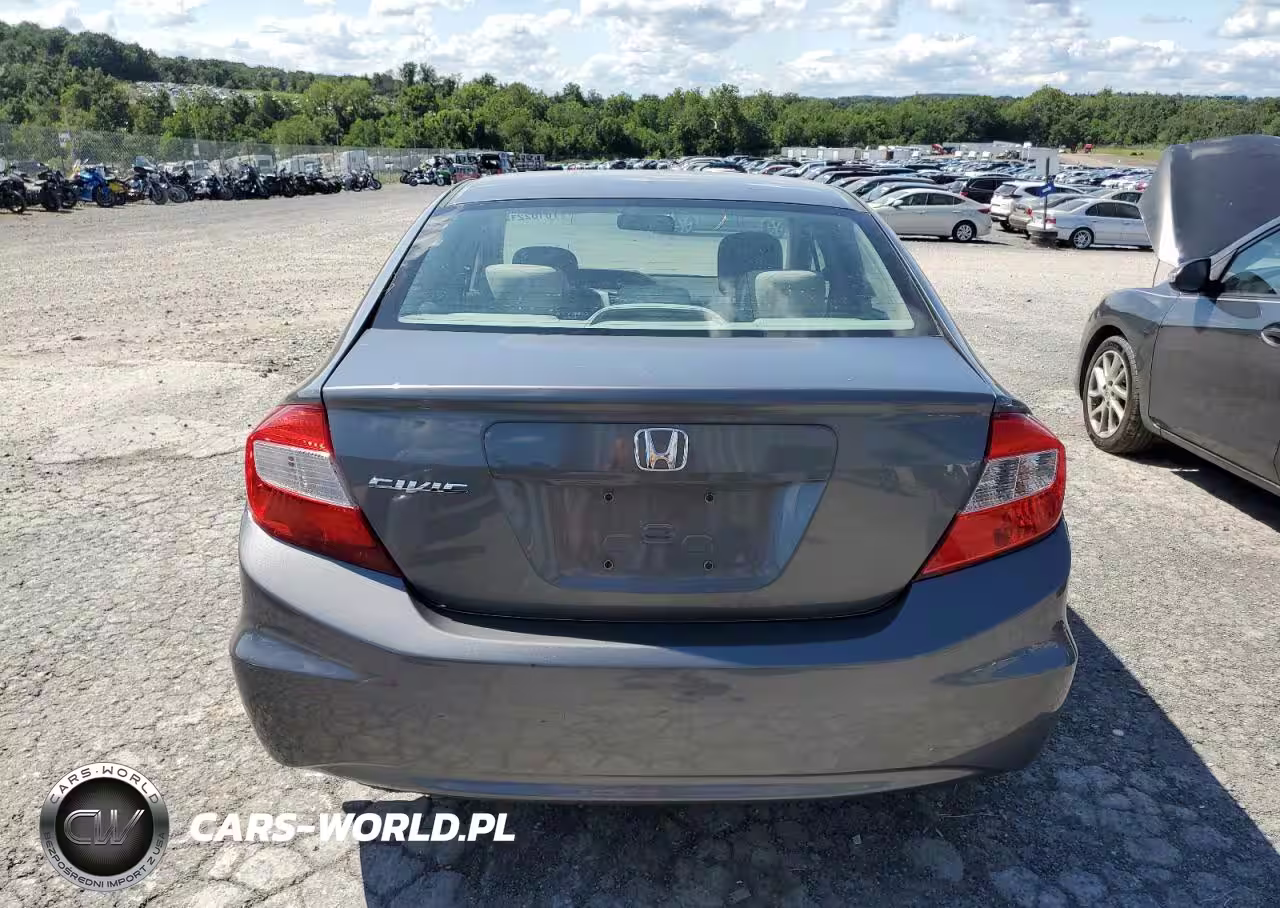 2012 Honda Civic Ex VIN:19XFB2F89CE368637 - 6