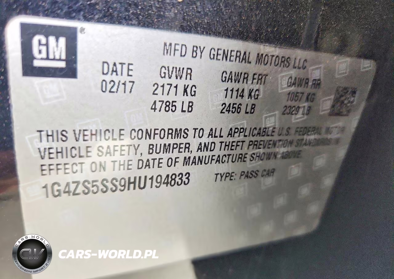 2017 Buick Lacrosse Premium VIN:1G4ZS5SS9HU194833 - 12