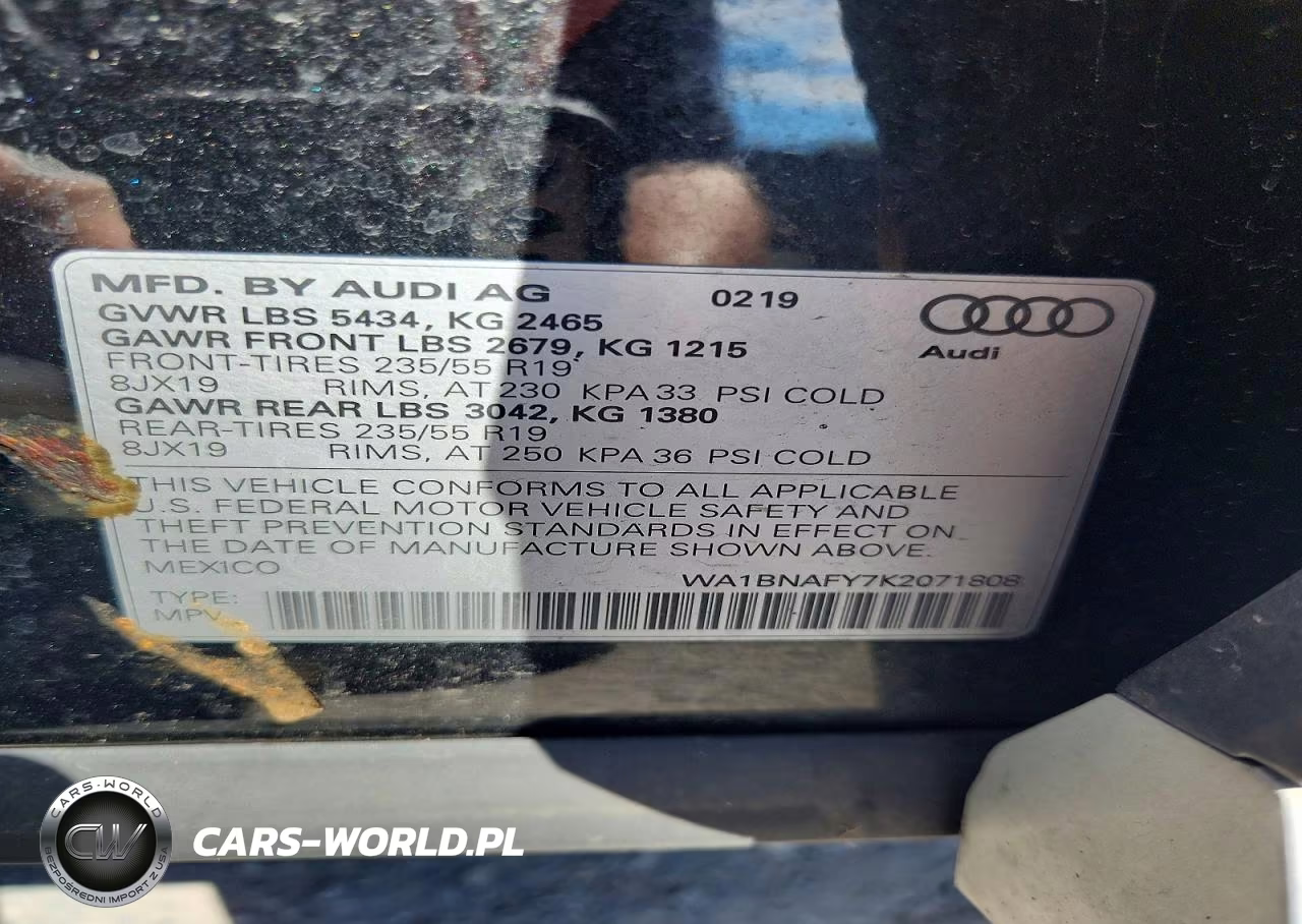 2019 Audi Q5 Premium Plus VIN:WA1BNAFY7K2071808 - 13