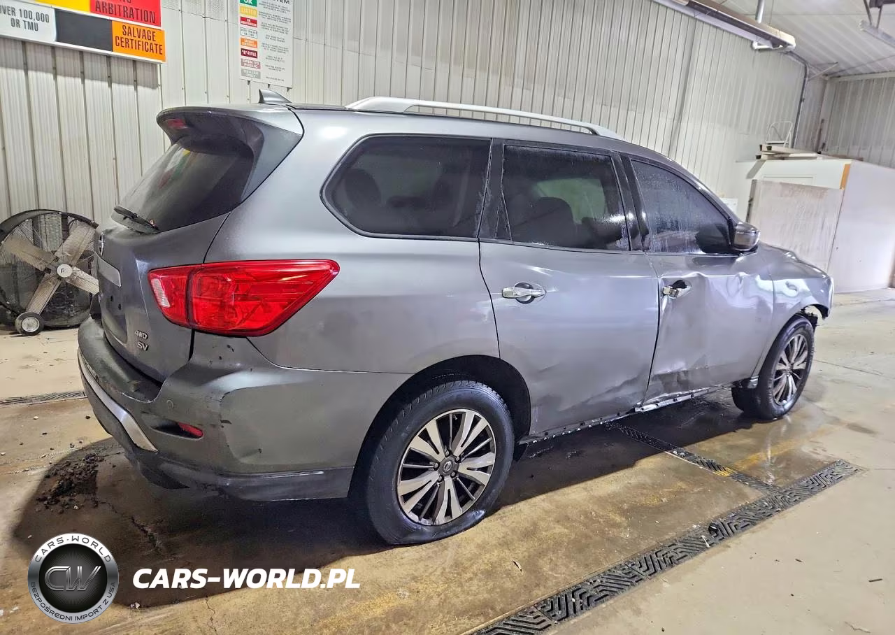 2019 Nissan Pathfinder Sv VIN:5N1DR2MM8KC577114 - 3