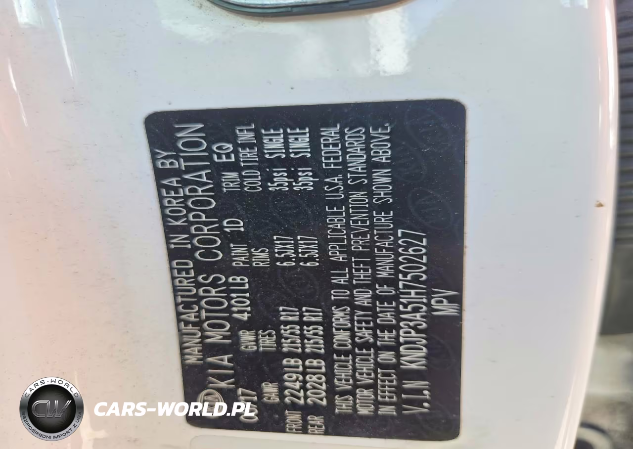 2017 Kia Soul + VIN:KNDJP3A51H7502627 - 13