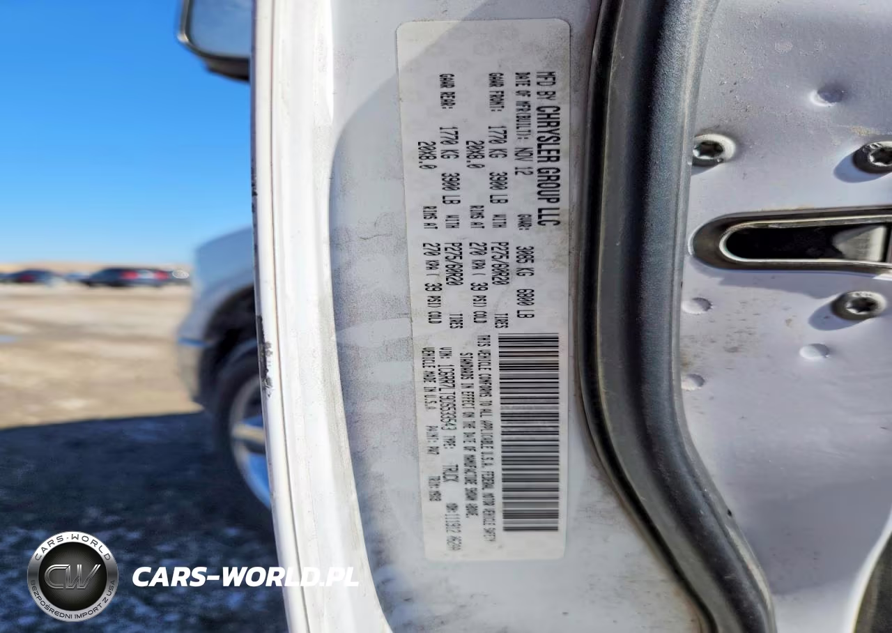 2013 Ram 1500 Slt VIN:1C6RR7LT9DS533543 - 12