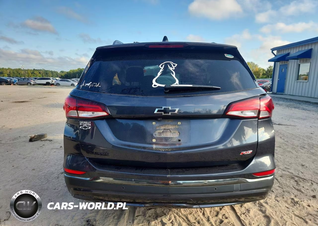 2022 Chevrolet Equinox Rs VIN:3GNAXMEV7NS228743 - 6