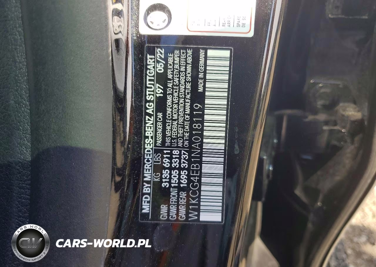 2022 Mercedes-Benz Eqs Sedan 580 4Matic VIN:W1KCG4EB1NA018119 - 12