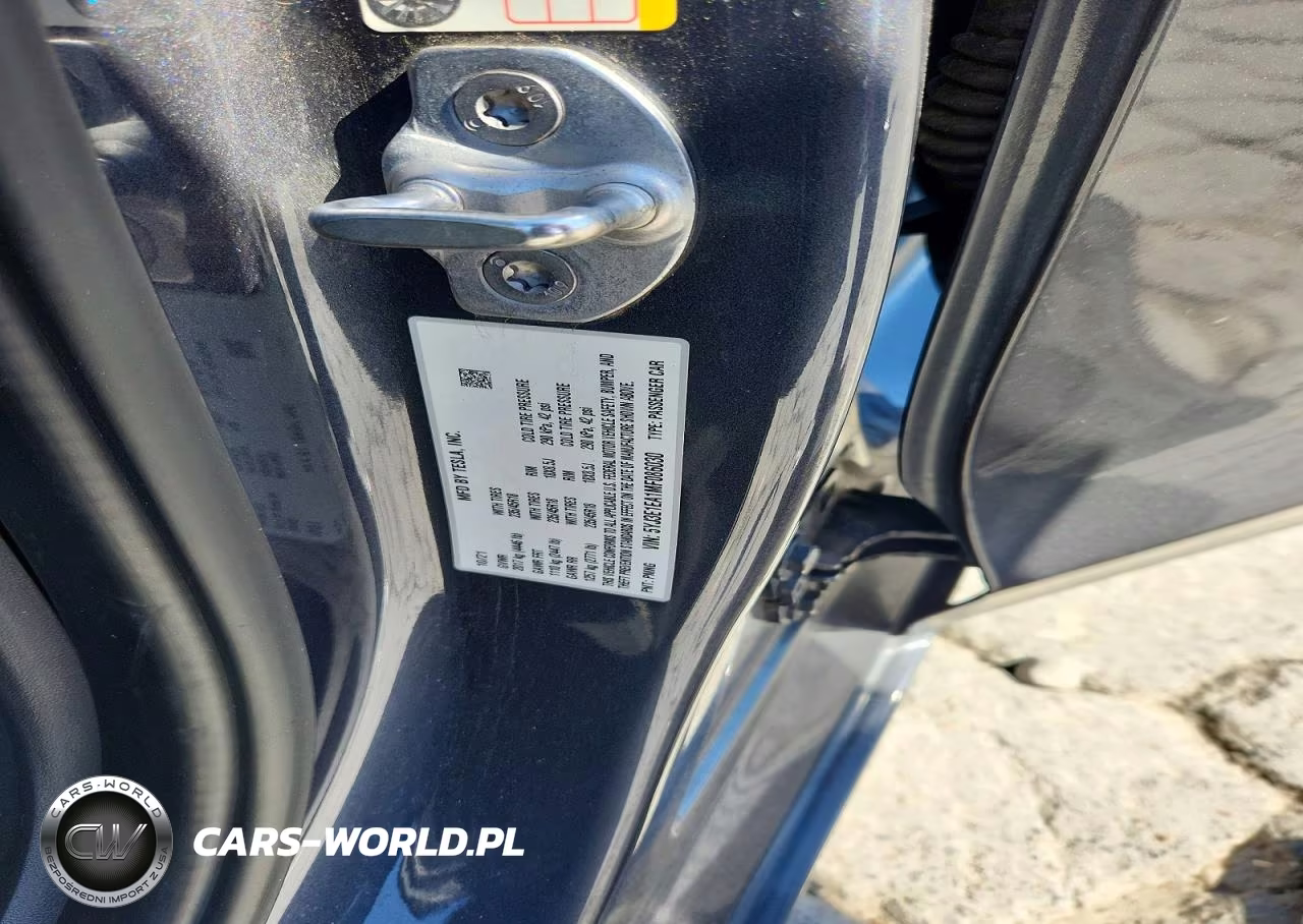 2021 Tesla Model 3 VIN:5YJ3E1EA1MF086030 - 12