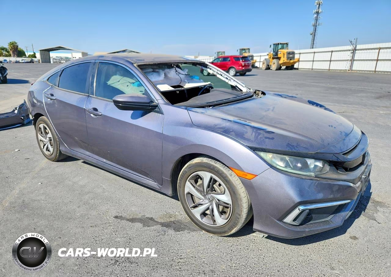 2019 Honda Civic Lx VIN:19XFC2F6XKE213735 - 4