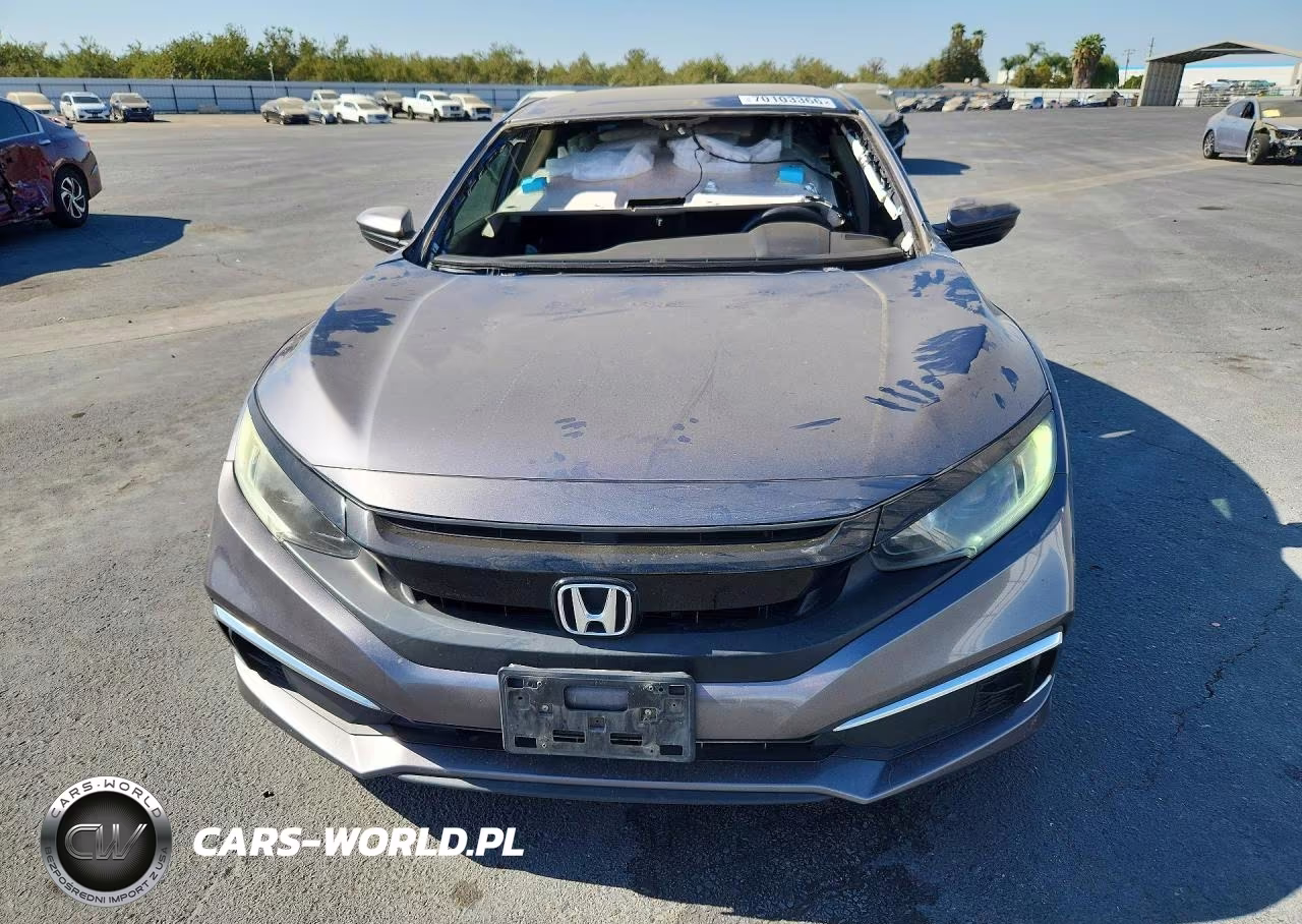 2019 Honda Civic Lx VIN:19XFC2F6XKE213735 - 5