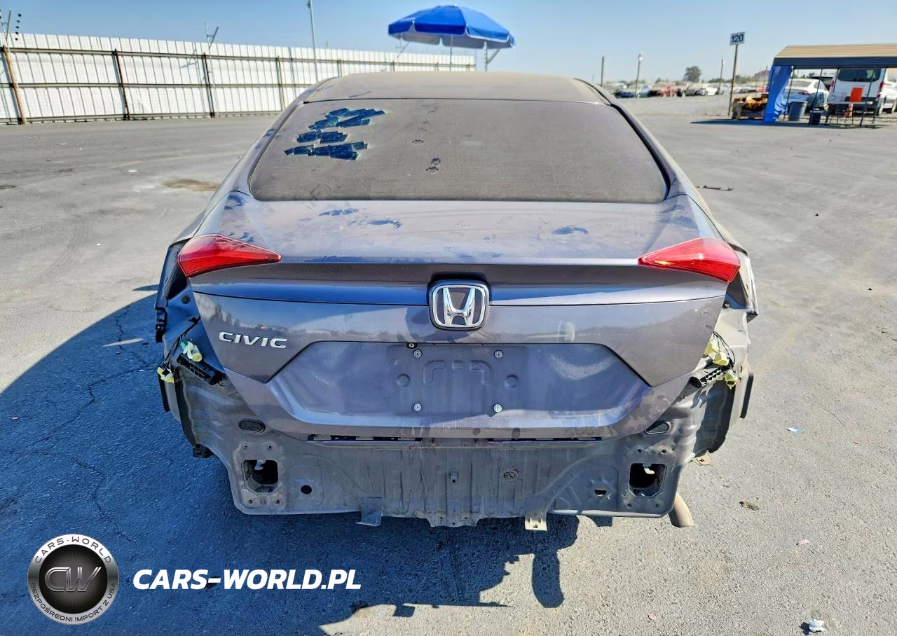 2019 Honda Civic Lx VIN:19XFC2F6XKE213735 - 6