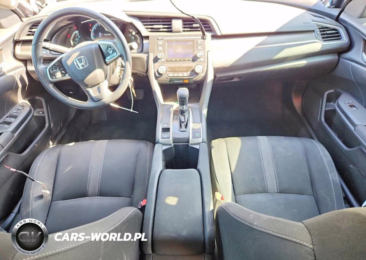 2019 Honda Civic Lx VIN:19XFC2F6XKE213735 - 8