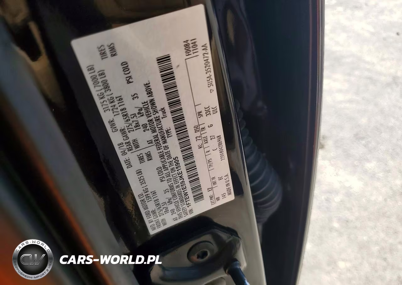 2018 Ford F150 Supercrew VIN:1FTEW1E59JKE15905 - 12