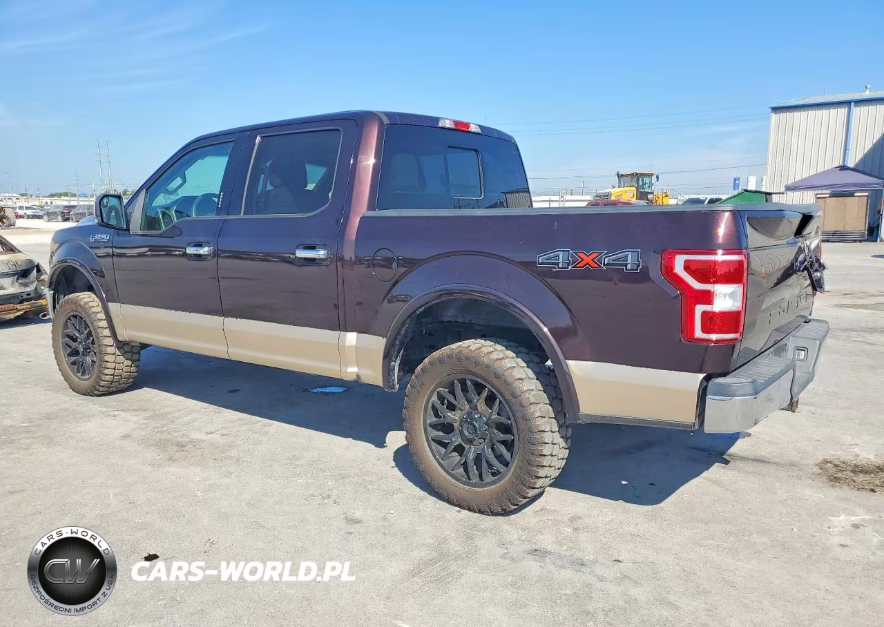 2018 Ford F150 Supercrew VIN:1FTEW1E59JKE15905 - 2