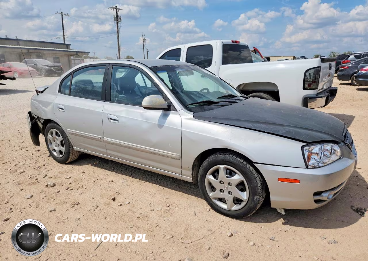 2005 Hyundai Elantra Gls VIN:KMHDN46D15U043326 - 4