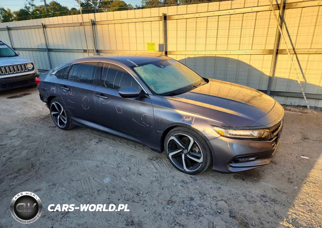 2018 Honda Accord Sport VIN:1HGCV1F32JA061420 - 4