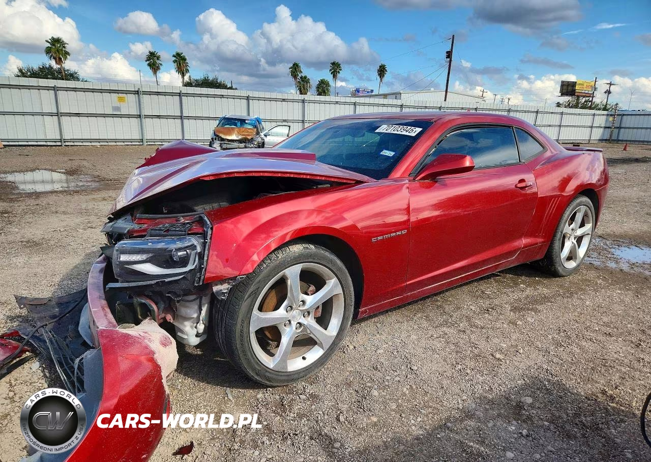 2014 Chevrolet Camaro Lt VIN:2G1FB1E37E9146009 - 1