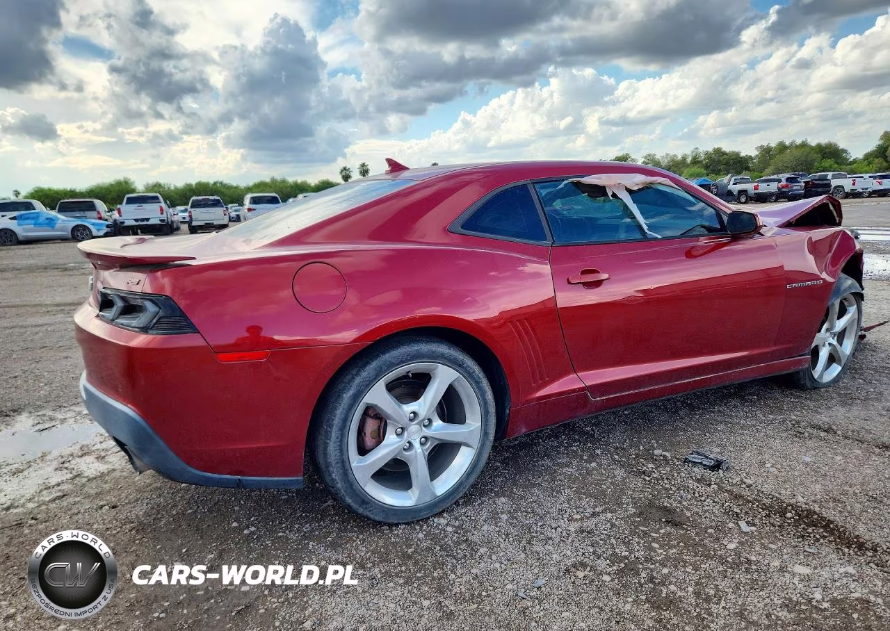 2014 Chevrolet Camaro Lt VIN:2G1FB1E37E9146009 - 3