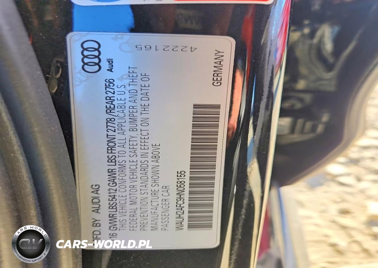 2017 Audi A6 Prestige VIN:WAUH2AFC9HN058155 - 12